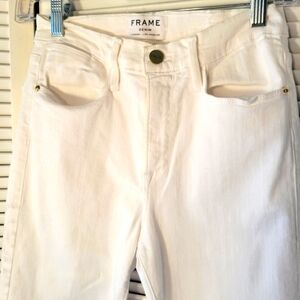 FRAME WOMEN'S WHITE JEAN'S SZ28